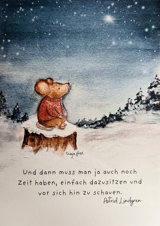 Postkartenbündel "Vorfreude & Winterruhe"
