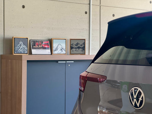 Kunst triff Volkswagen| frick&frosch bei Oskar Bleicher in Friedrichshafen