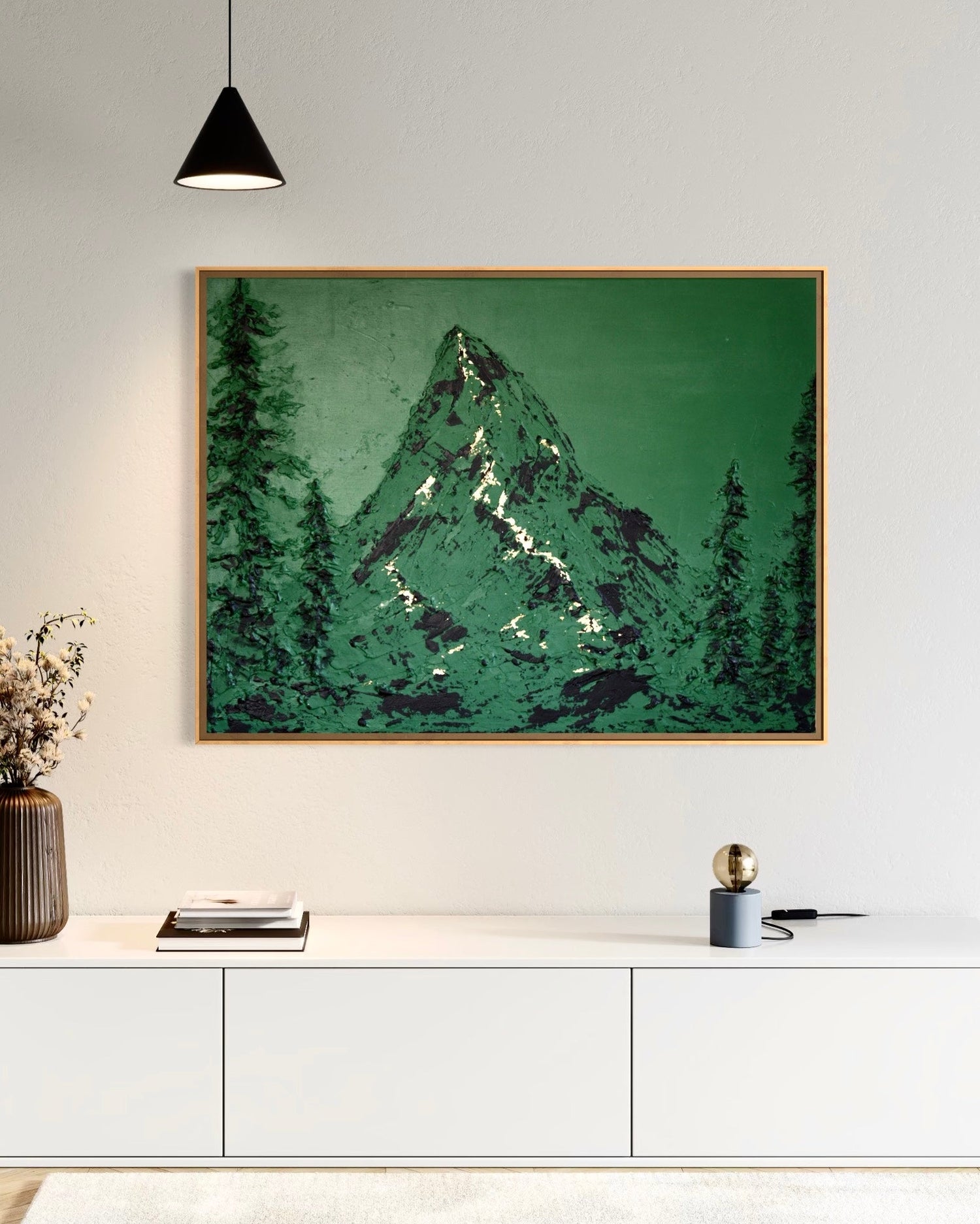 Bergmomente – Erhabene Ruhe in Acryl