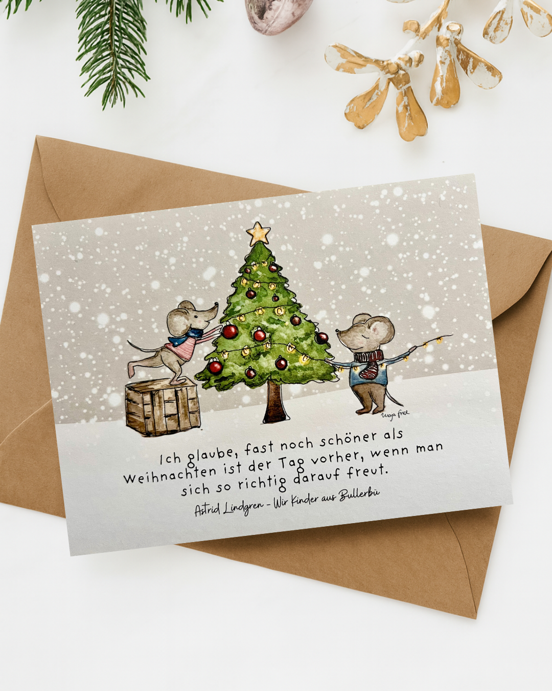 Postkarte "Vorfreude"